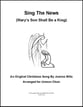 Sing The News (Mary's Son Shall Be a King) Unison choral sheet music cover